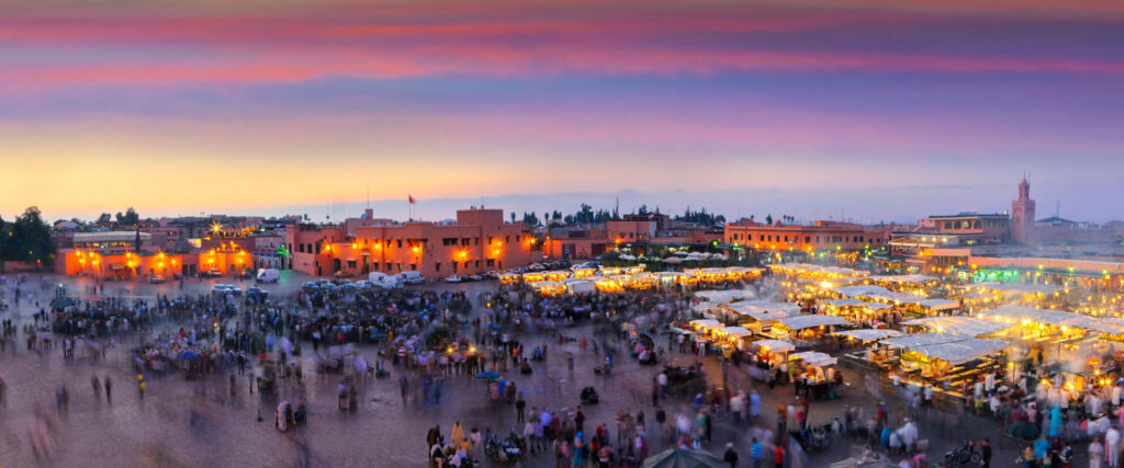 MARRAKECH Medina place Jemaa el Fna