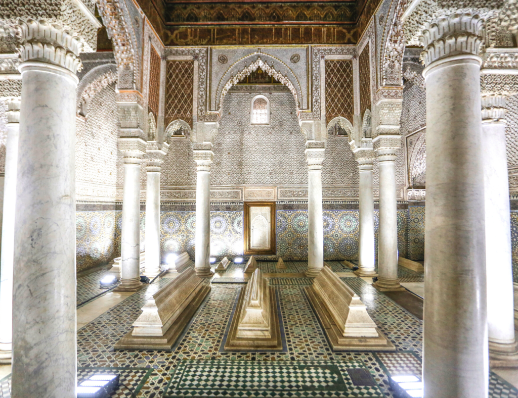 Médina de MARRAKECH les Tombeaux Saadiens