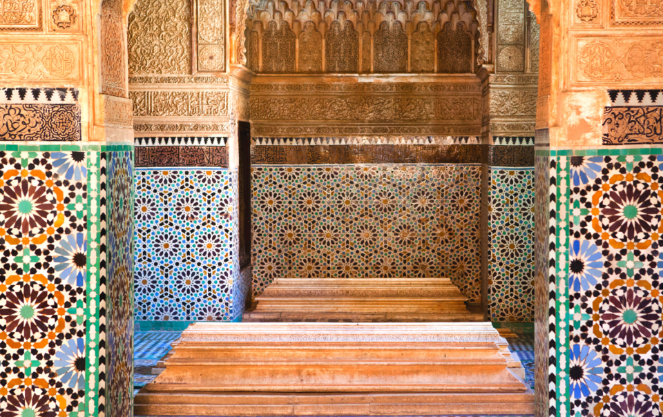 Les Tombeaux Saadiens Marrakech Kasbah