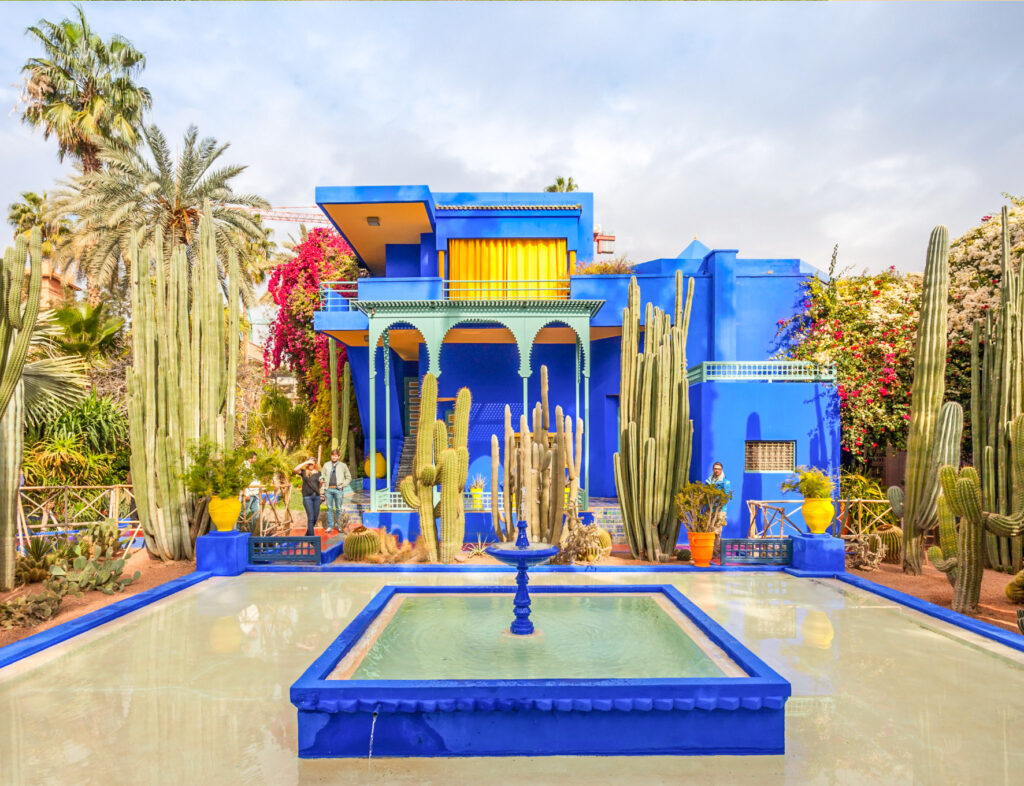 le jardin Majorelle à Marrakech