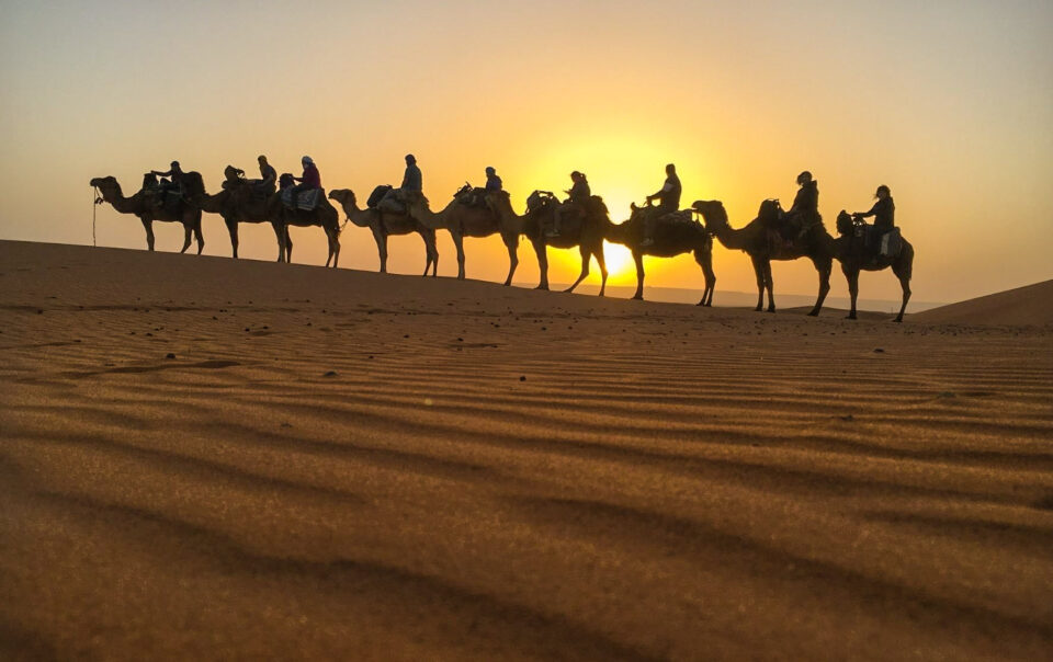 Excursion to the Merzouga desert in Morocco