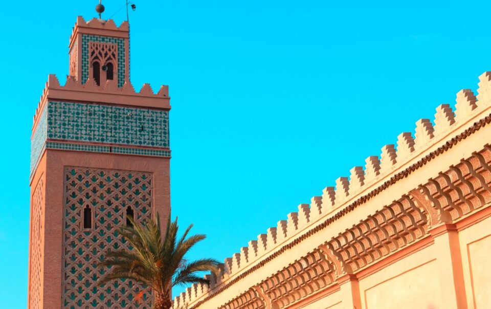 la Mosquée Moulay El Yazid de la Kasbah de la médina de Marrakech