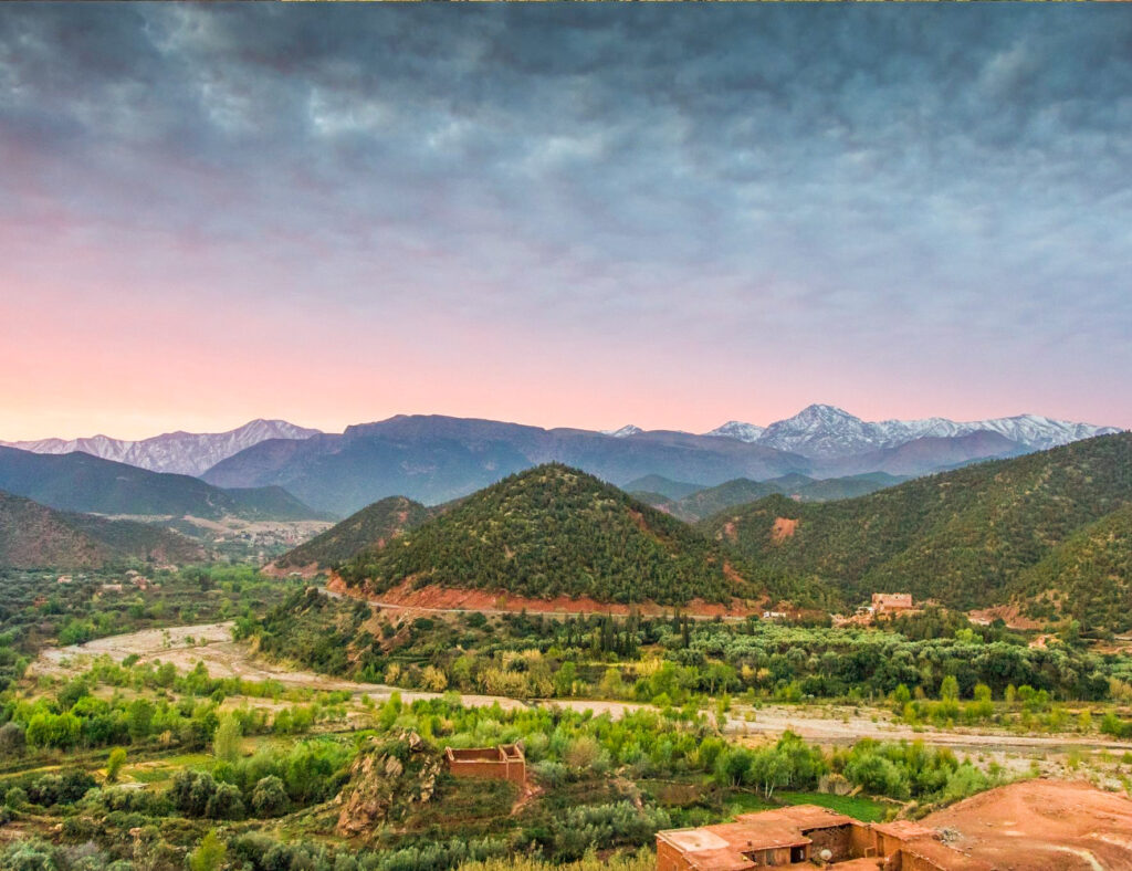 La vallée de l’OURIKA au Maroc