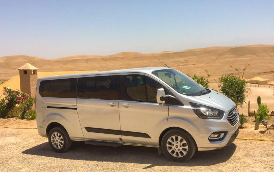 minibus climatisé avec chauffeur privé activités et excursions